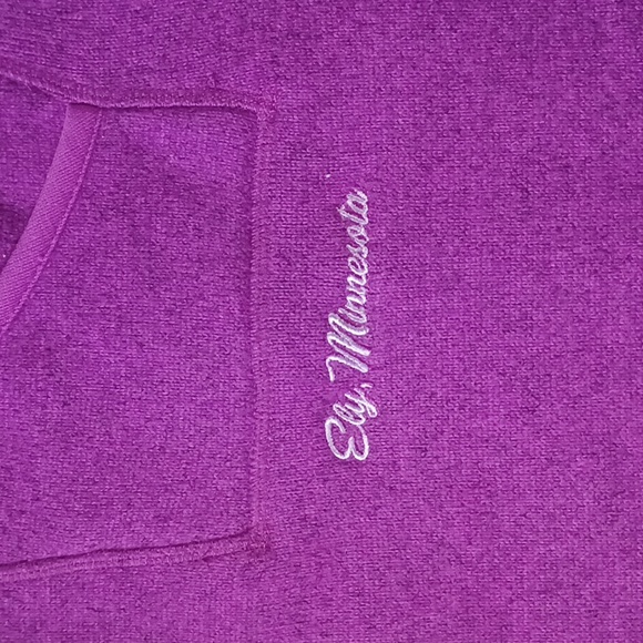 Trimountain Hooded Pullover~Ely Minnesota~Medium~NWT - Picture 3 of 8